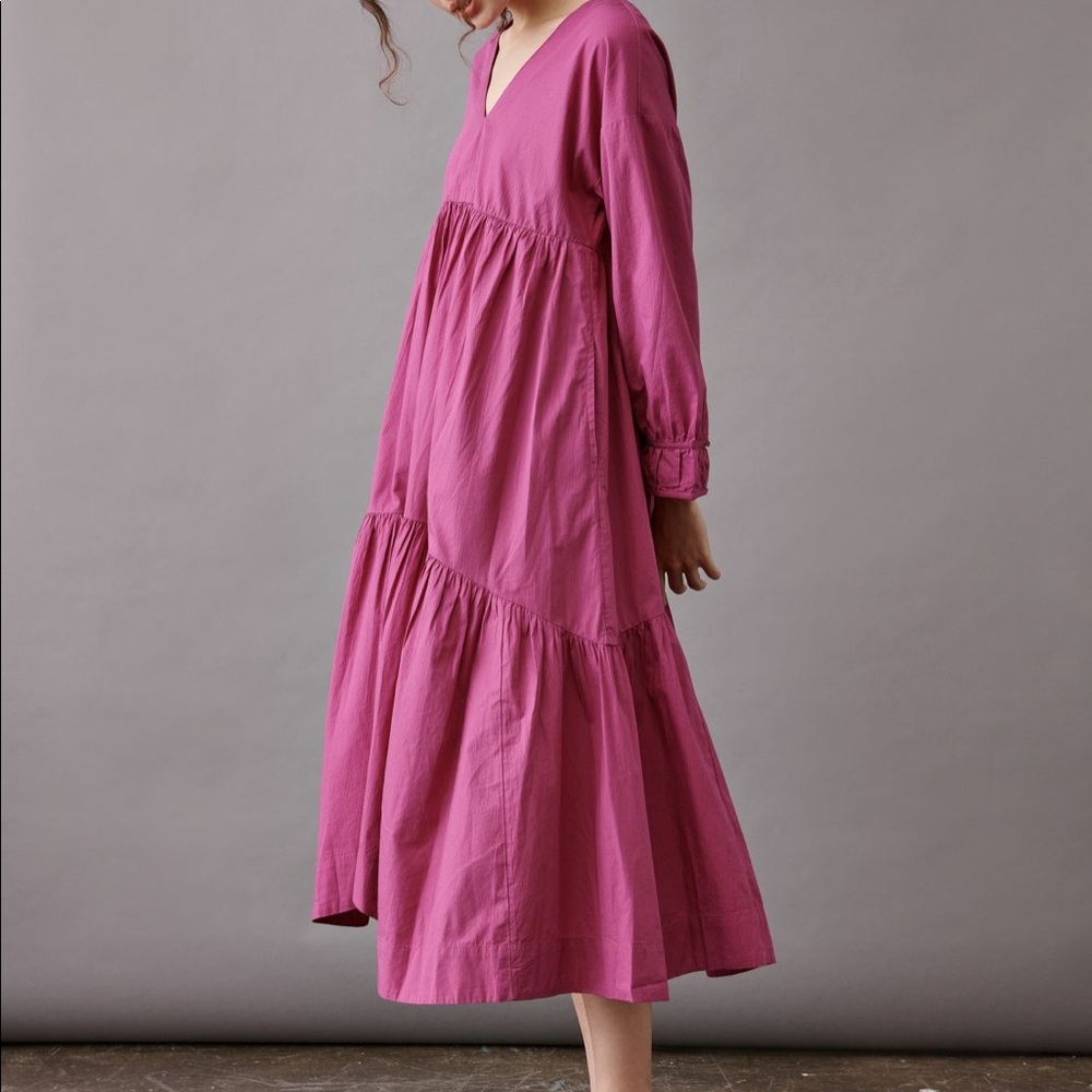 ANTHROPOLOGIE FARROW MIDI DRESS XL